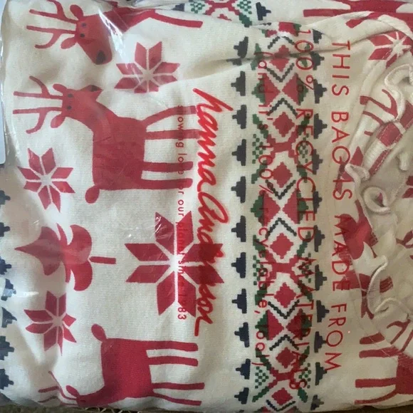 Hanna Andersson Red and Cream Kids Dress - Picture 8 of 9